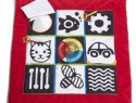 Black and white baby toys for infant development