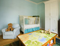 Our favorite bright-colored nursery gear